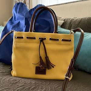 Dooney & Burke tassel handbag